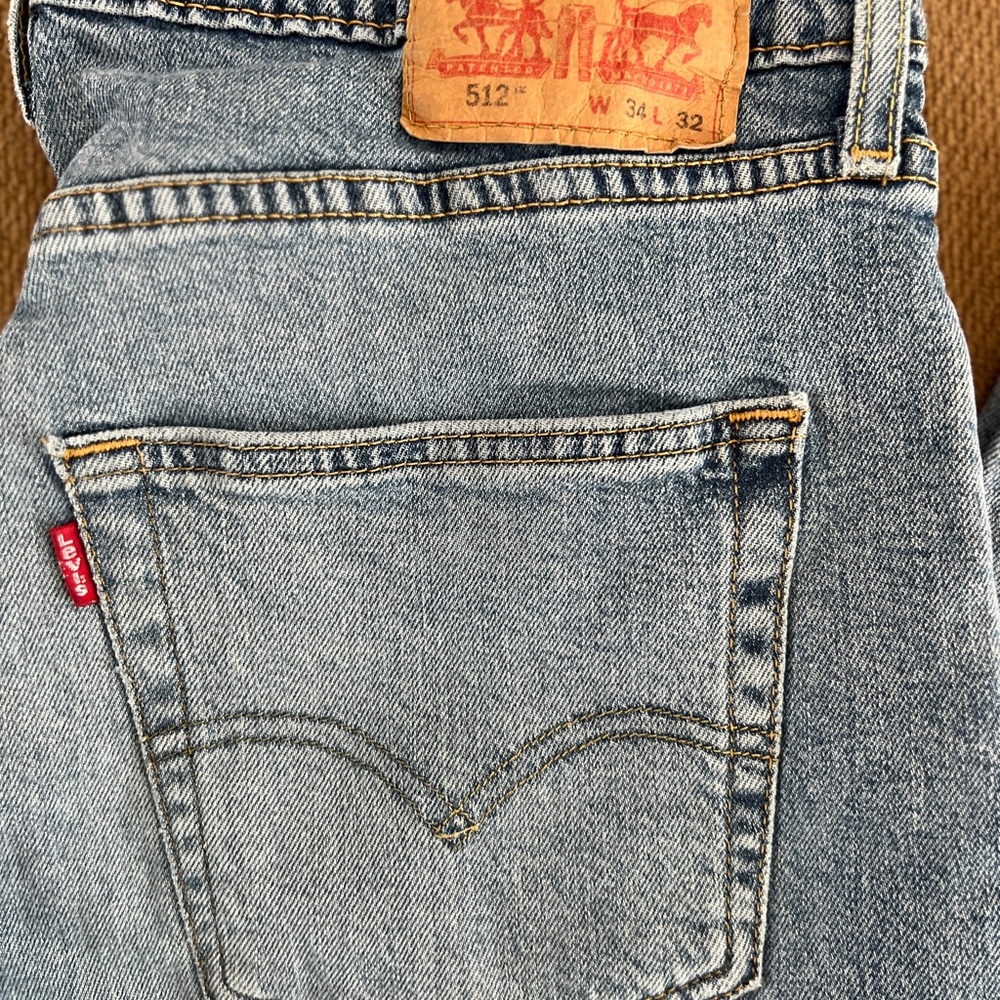 Levi's Men's Blue Jeans
512 34W x 32L